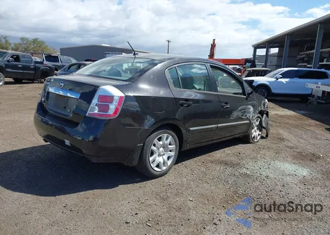 2010 Nissan Sentra 2.0S z USA, uszkodzony, nr VIN 3N1AB6AP7AL668754